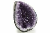 Sparkly Deep-Purple Amethyst Geode - Uruguay #342715-1